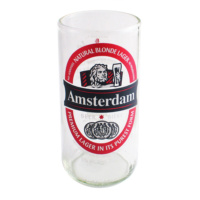 Recycled Amsterdam Beer Bottle Glasses