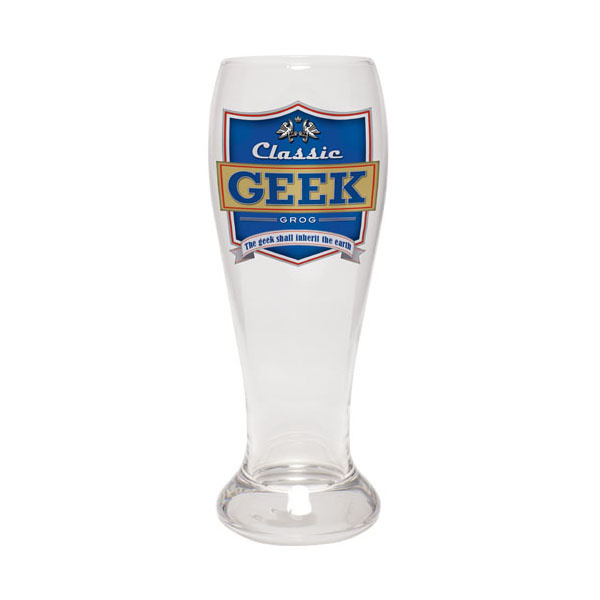 Santa Barbara Design Classic Geek Beer Pilsner Glass